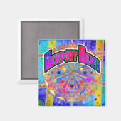 Newport Beach Cosmic Unity Magnet (Voorkant / Achterkant)