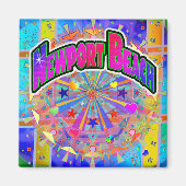 Newport Beach Cosmic Unity Magnet (Voorkant)