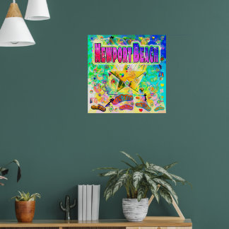 Newport Beach Epoch uur Poster