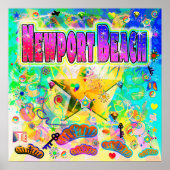 Newport Beach Epoch uur Poster (Voorkant)