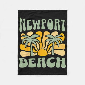 Newport Beach Fleece Deken