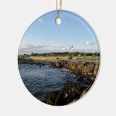 Newport Beach Keramisch Ornament (Links)