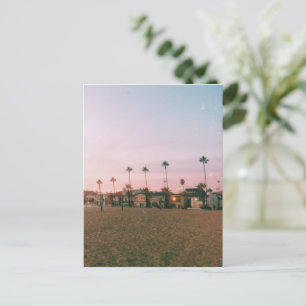Newport Beach Pastel Sunset Feestdagenkaart