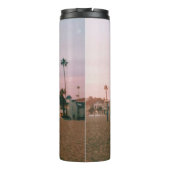 Newport Beach Pastel Sunset Thermosbeker (Achterkant)