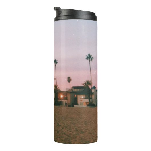 Newport Beach Pastel Sunset Thermosbeker (Geroteerd rechts)