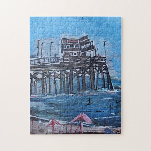 NEWPORT BEACH PIER LEGPUZZEL (Verticaal)