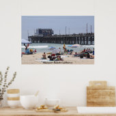 Newport Beach Pier Poster (Keuken)