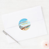 Newport Beach Pier Sticker (Envelop)