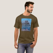 NEWPORT BEACH STEIGER T-SHIRT (Voorkant volledig)