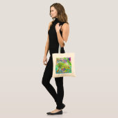Newport Beach Tijdloze Melodie Canvas tas (Voorkant (model))