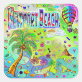 Newport Beach Timeless Melody Sticker (Voorkant)