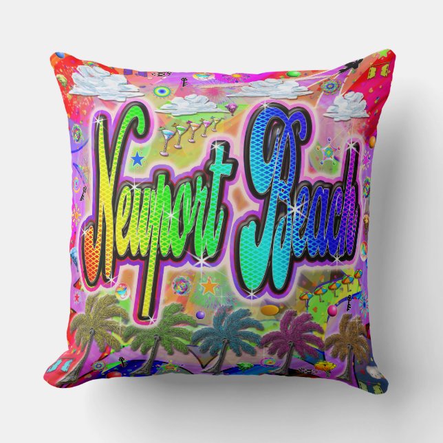 Newport Beach Vista Express Kussen (Voorkant)