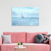 Newport Beach Zeilen Canvas Afdruk (Insitu (Woonkamer))