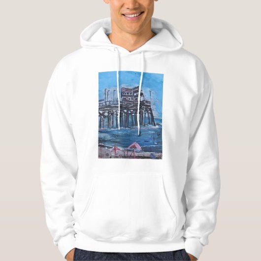 NEWPORT BEACHPIER HOODIE (Voorkant)