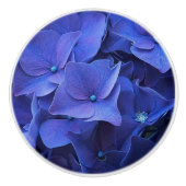 Newport Blue Knob Keramische Knop (Voorkant)