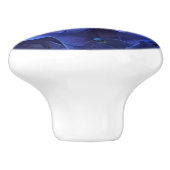 Newport Blue Knob Keramische Knop (Zijkant)