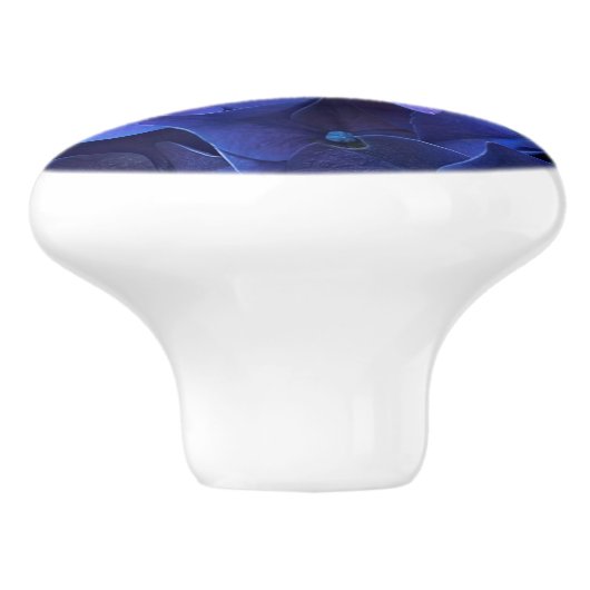 Newport Blue Knob Keramische Knop (Zijkant)