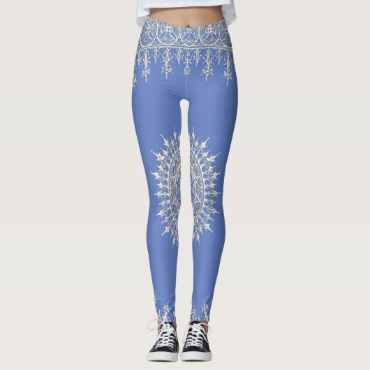 Newport Blue Leggings (Voorkant)