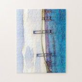 Newport Bridge Legpuzzel (Verticaal)
