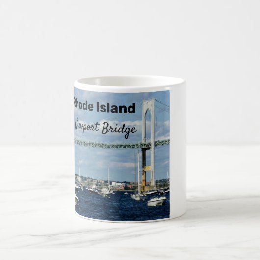 Newport bridge Rhode Island Koffiemok (Center)