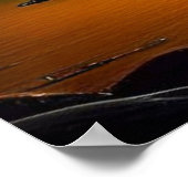 Newport Bridge, Zomernachten, Regenboog Poster (Hoek)