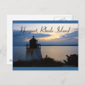 Newport, briefkaart Rhode Island (Voorkant / Achterkant)
