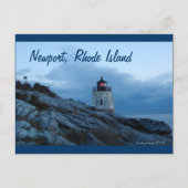 Newport, briefkaart Rhode Island (Voorkant)