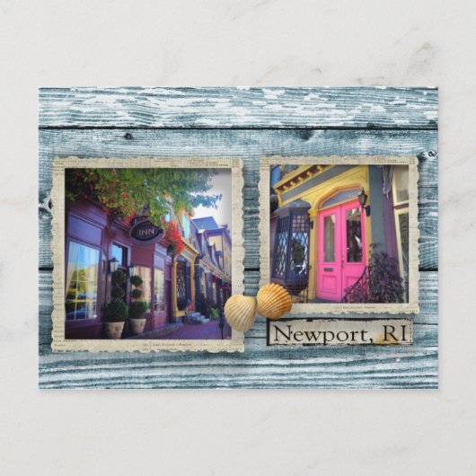 Newport, Briefkaart Rhode Island (Voorkant)