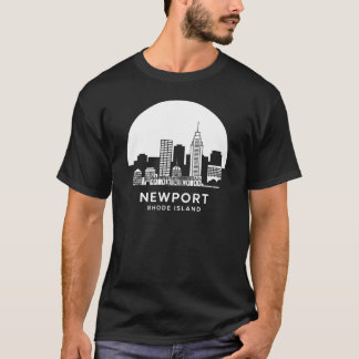 Newport City Rhode Island, Verenigde Staten T-shirt
