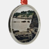 Newport Cliff Metalen Ornament (Rechts)