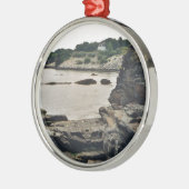 Newport Cliff Metalen Ornament (Links)