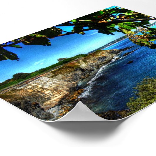 Newport Cliff Walk - Poster (Hoek)