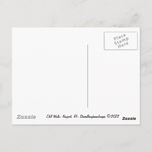 Newport Coast Briefkaart (Achterkant)