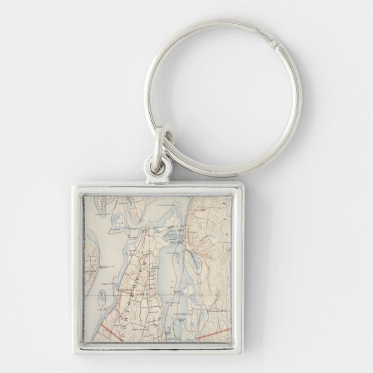 Newport County, Rhode Island Sleutelhanger (Voorkant)