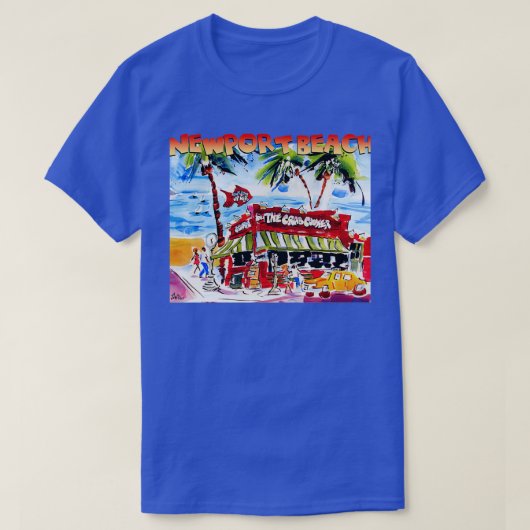 Newport Crab Cooker Classic TShirt (Design voorkant)