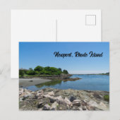 Newport, de kust van Rhode Island Briefkaart (Voorkant / Achterkant)