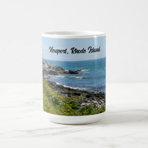 Newport, de kust van Rhode Island Koffiemok