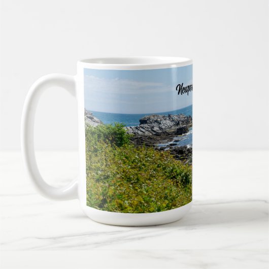 Newport, de kust van Rhode Island Koffiemok (Links)