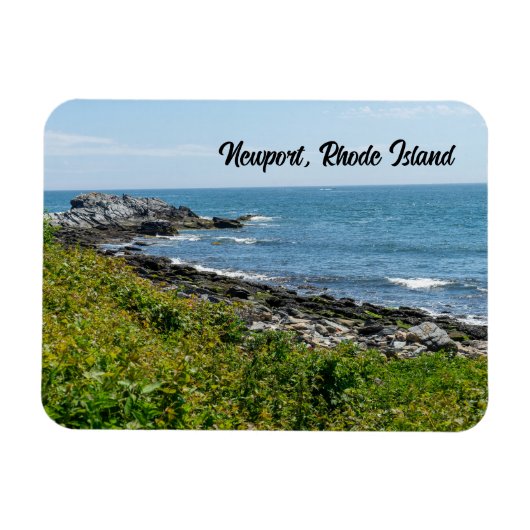 Newport, de kust van Rhode Island Magneet (Horizontaal)
