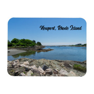 Newport, de kust van Rhode Island Magneet