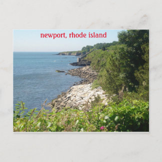 newport , eiland rhode briefkaart