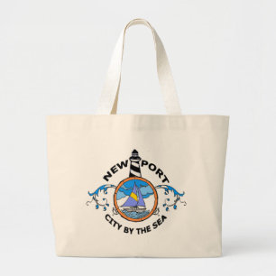 Newport. Grote Tote Bag