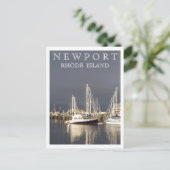 Newport Harbour Briefkaart (Staand voorkant)