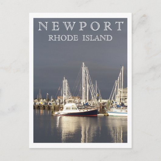 Newport Harbour Briefkaart (Voorkant)