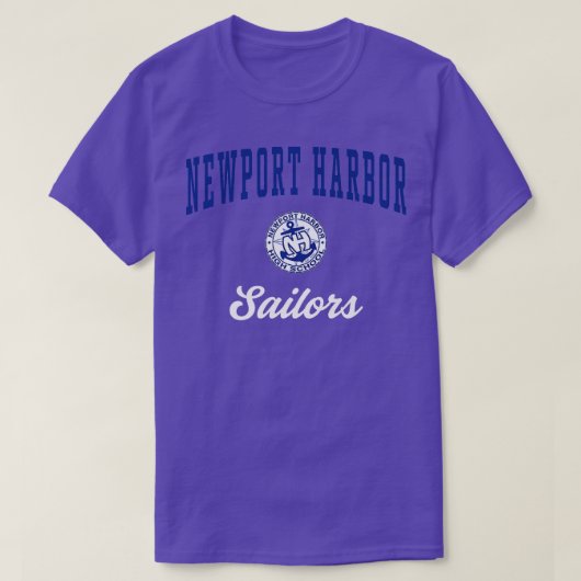 Newport Harbour High School Sailors C3 T-shirt (Design voorkant)