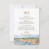 Newport Harbour INFO Details Kaart (Voorkant)