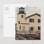 Newport Harbour Lighthouse Briefkaart (Voorkant / Achterkant)