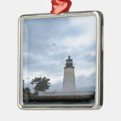 Newport Harbour Lighthouse Metalen Ornament (Links)