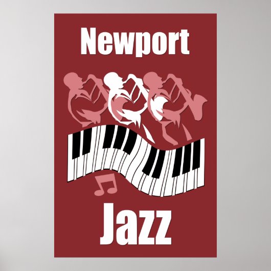 Newport jazz poster (Voorkant)