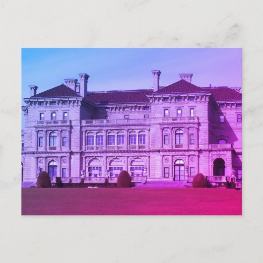 Newport Mansion - Cliff Walk, Rhode Island Briefkaart (Voorkant)